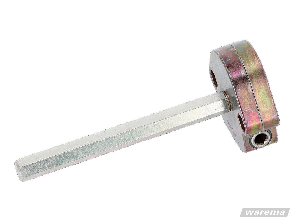 Schneckenradgetriebe 6:1 mit 12mm 6-Kant