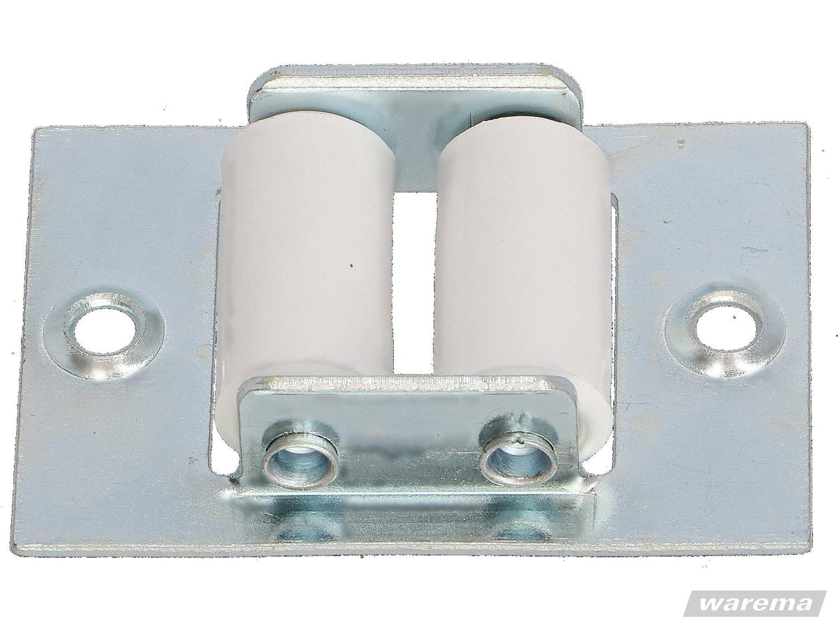 Doppelleitrolle verzinkt, für 23mm Gurt