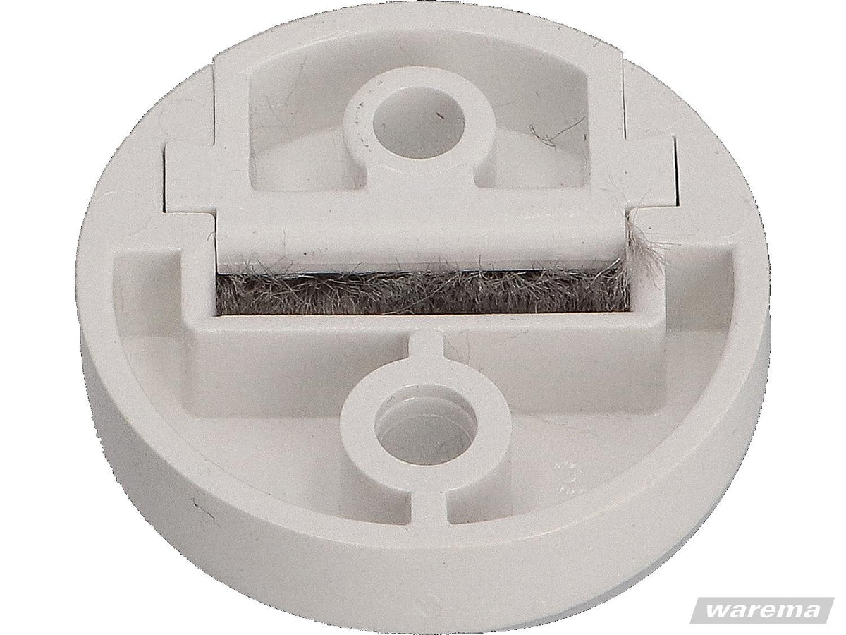 Gurtdurchführung senkrecht, mit Bürste, für 23mm Gurt