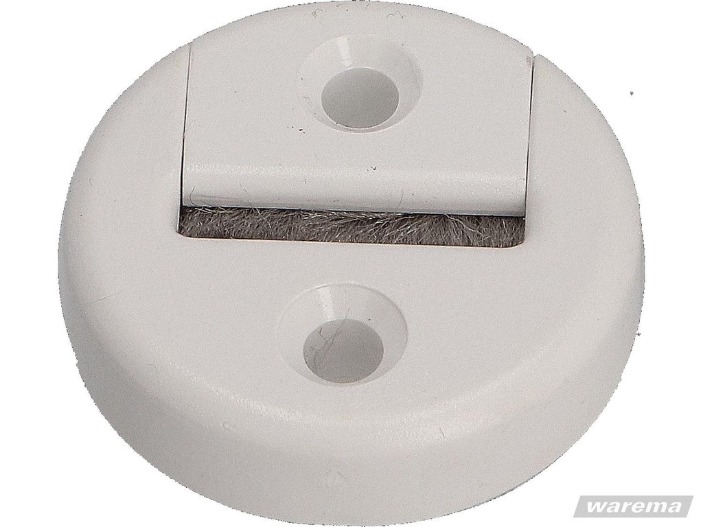 Gurtdurchführung senkrecht, mit Bürste, für 23mm Gurt