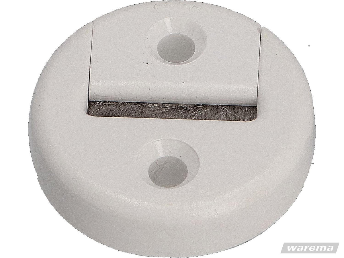 Gurtdurchführung senkrecht, mit Bürste, für 23mm Gurt