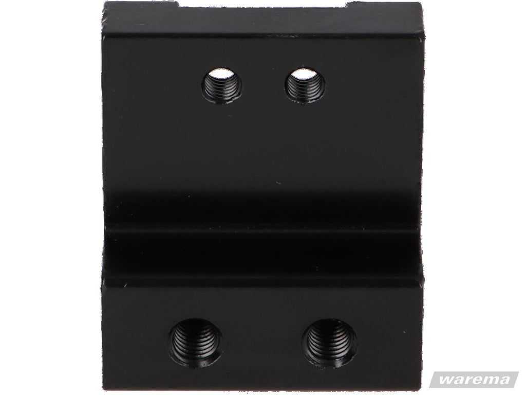 Warema Achsaufnahme RAL 9005 für Gleiter
