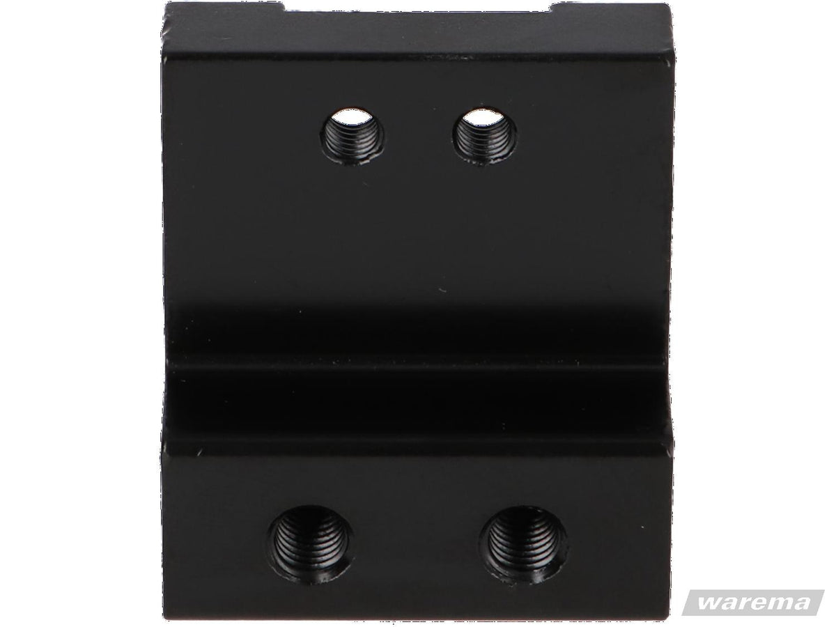 Warema Achsaufnahme RAL 9005 für Gleiter