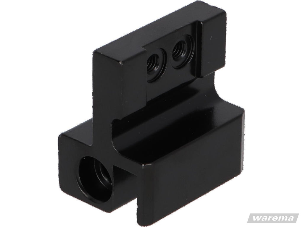 Warema Achsaufnahme RAL 9005 für Gleiter