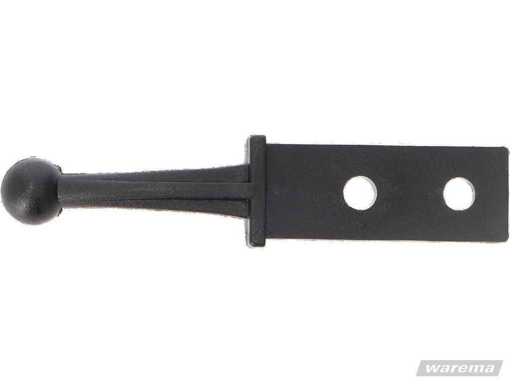 Warema Kugelnippel Schwarz Typ SR
