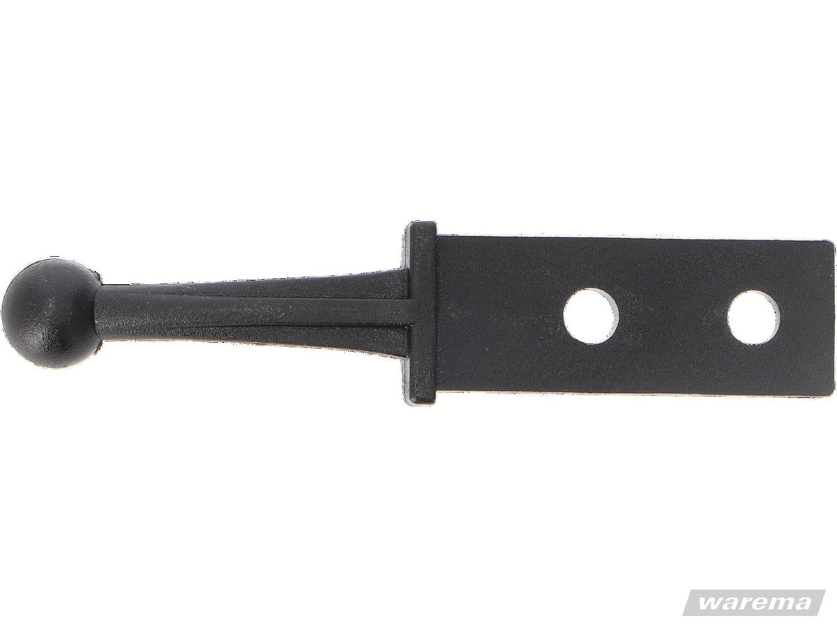 Warema Kugelnippel Schwarz Typ SR
