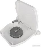 Getriebe-Gurtwickler mini schwenkbar, weiß