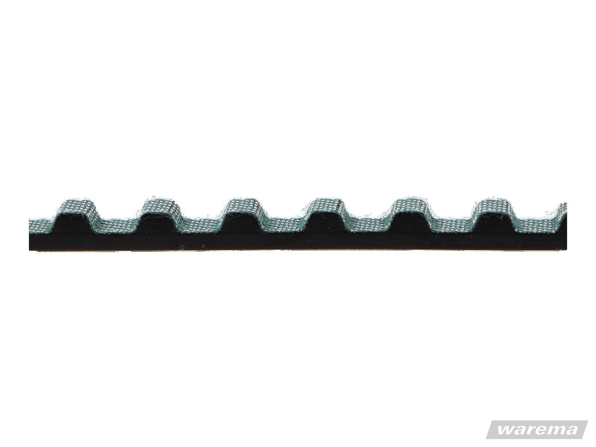 Warema Zahnriemen schwarz, 10 T10, mit Gewebeauflage