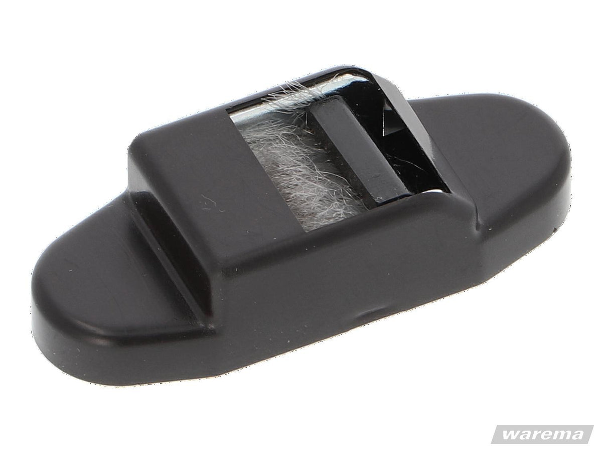 Bürstenrolle braun, inkl. Abdeckung, für 14mm Gurt