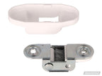 Bürstenrolle weis, inkl. Abdeckung, für 14mm Gurt