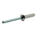 Blindniet Alu 4,0x12,0 mit Edelstahl Stift