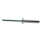 Blindniet Alu 4,0x12,0 mit Edelstahl Stift