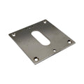 Unterlegplatte 85x85x2mm, verchromt